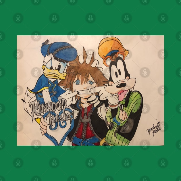 Kingdom Hearts Friends by ChibiLevi