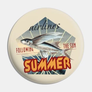 Summer airlines Pin