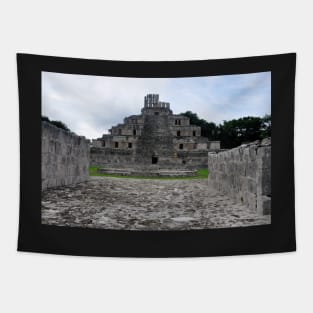 Site archéologique d'Edzna, Campeche, Mexique Tapestry