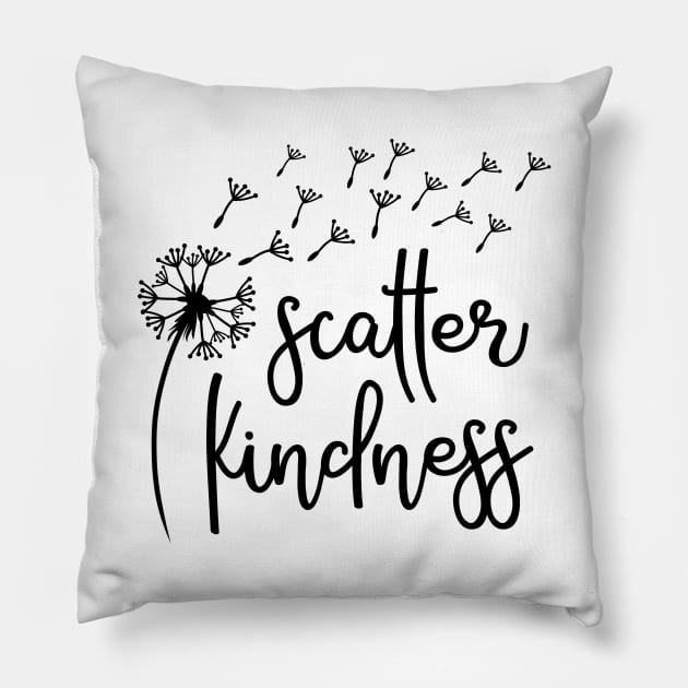 Scatter kindness, Christian gifts Pillow by Country Gal