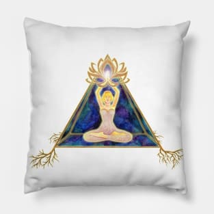 Cosmic Pyramid Root of Lotus Pillow