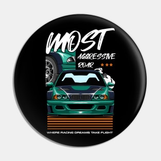 GTR E46 Most Aggressive Roar Pin