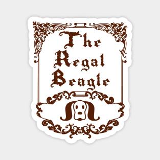 Regal Beagle Menu 1977 Magnet