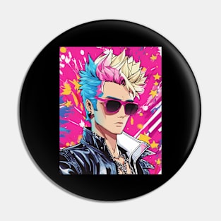 Punk Rocker Pin