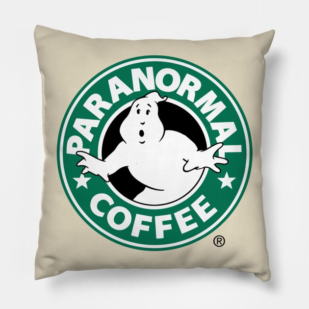 GHOSTBUSTERS COFFEE Pillow by FDNY