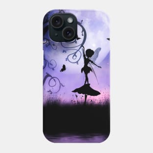 Cute fairy dancing in the night Phone Case