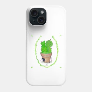 Green Squirrel Phone Case