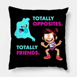 Totally Opposites, Totally Friends | The Ghost And Molly McGee Pillow