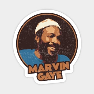 Marvin Gaye // 70s Style Fan Design Magnet