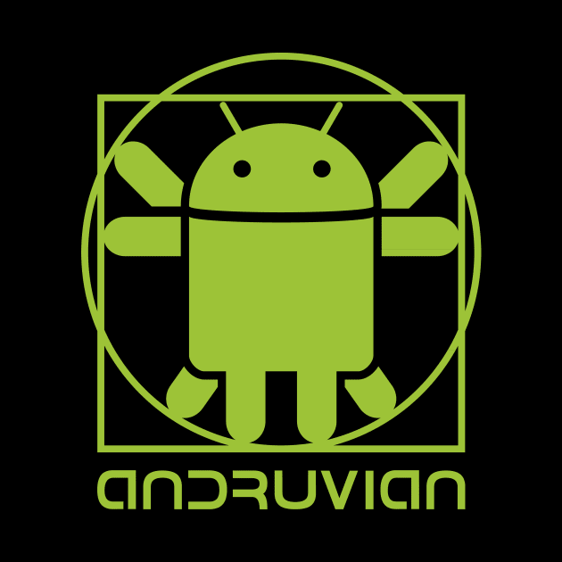 Vitruvian Droid (green) by hardwear