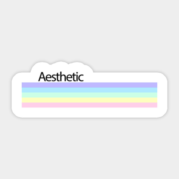 Polaroid Aesthetic Rainbow Sticker Teepublic