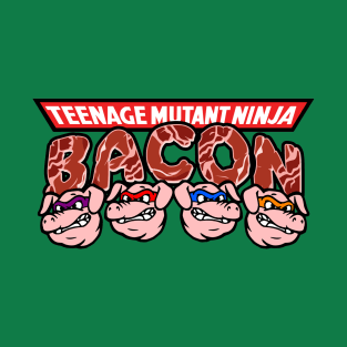 Teenage Mutant Ninja Bacon T-Shirt