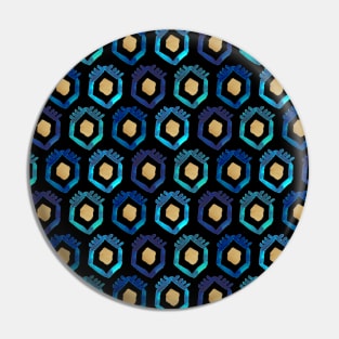 Ocean Hexagon Pin