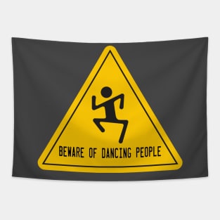 Beware of Dancing People Tapestry