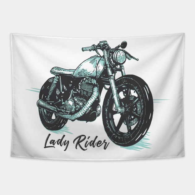 Lady Rider Tapestry by Gsproductsgs