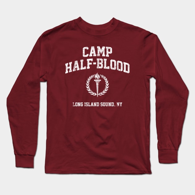 Camp Half Blood T-Shirt Long Island Sound Camp Jupiter Greek Mythology Tees