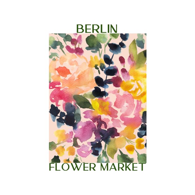 Abstract Flower Market Illustration 28 by gusstvaraonica