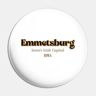 Emmetsburg Iowa's Irish Capital Pin