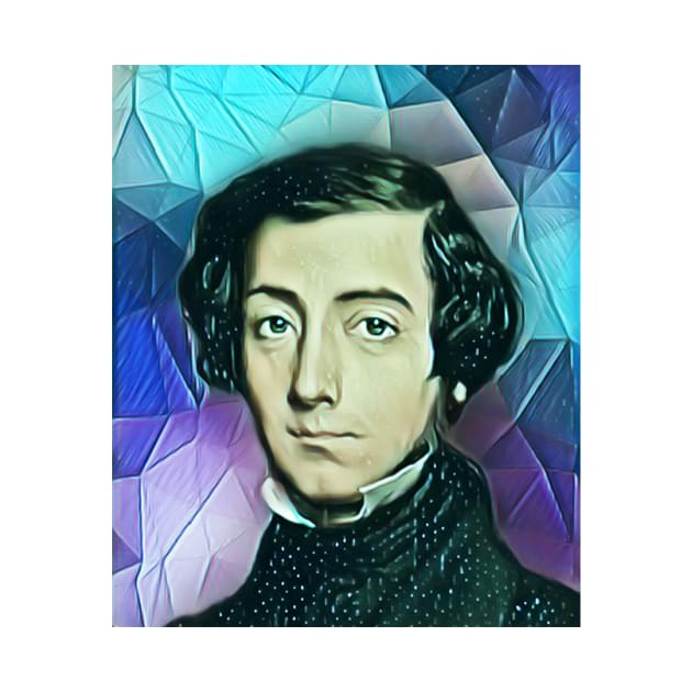 Alexis de Tocqueville Portrait | Alexis de Tocqueville Artwork 6 by JustLit