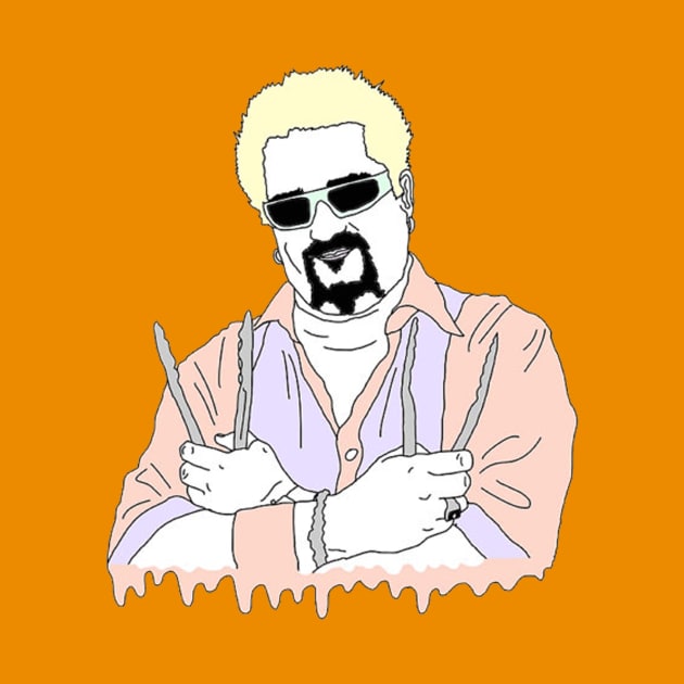 Guy Fieri by robertromanian