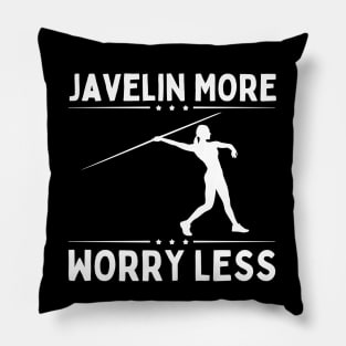 Javelin More Worry Less Pillow