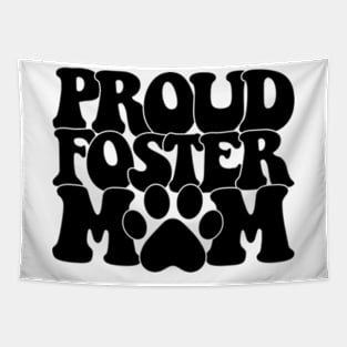 Proud Foster Mom Groovy Tapestry