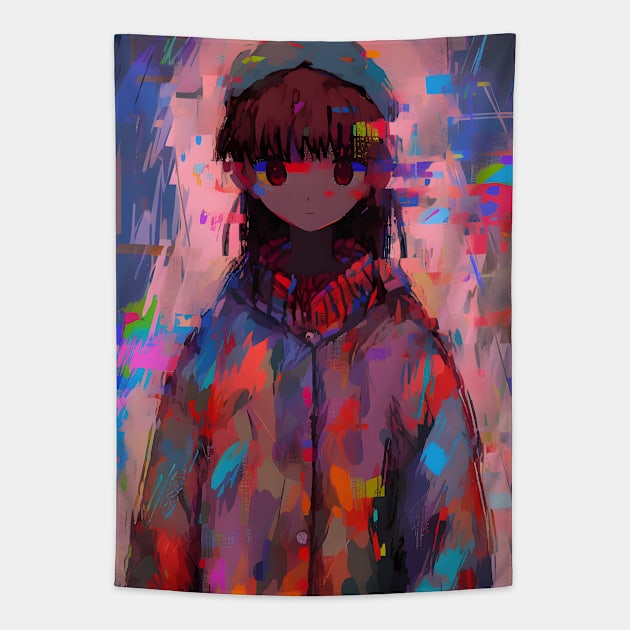 Enter the Digital Realm: Cyberpunk Aesthetics, Mind-Bending Anime, and Futuristic Manga Art Tapestry by insaneLEDP