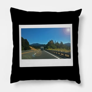 snapshot road trip (blank) Pillow