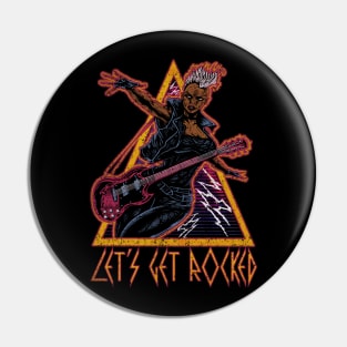 LET'S GET ROCKED Pin