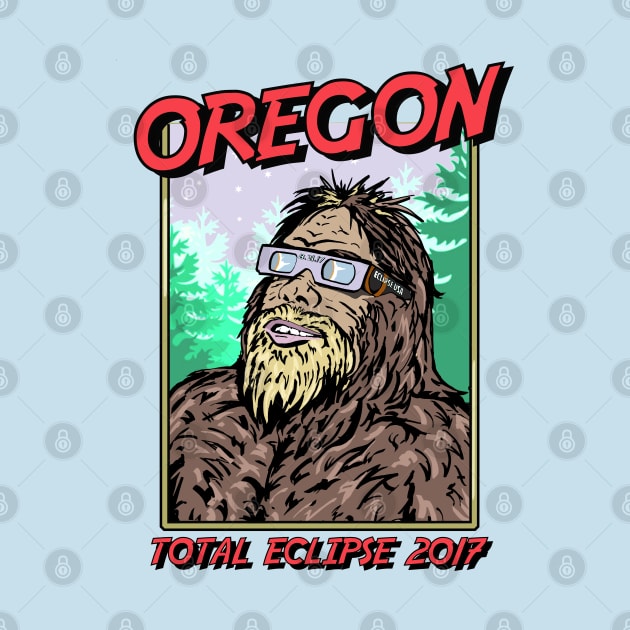 Sasquatch Totality by FanboyMuseum