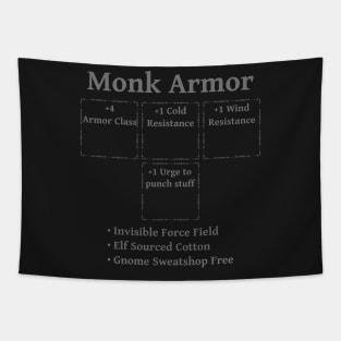 Monk Armor: Role Playing DND 5e Pathfinder RPG Tabletop RNG Tapestry