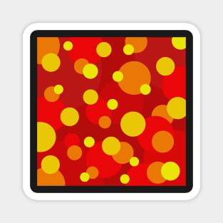 japanese pop art inspired pattern Magnet