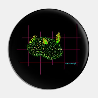 Sea bunny Jorunna parva nudibranch Pin