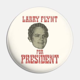 Larry Flynt for President 1984 Pin