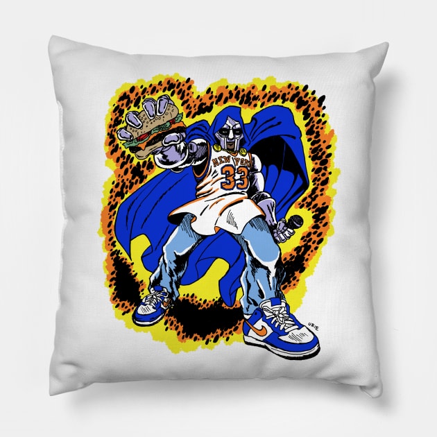 The Villainous MF Doom Pillow by OBSUART