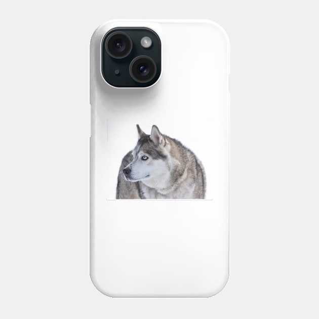 Husky Phone Case by theartsyeq