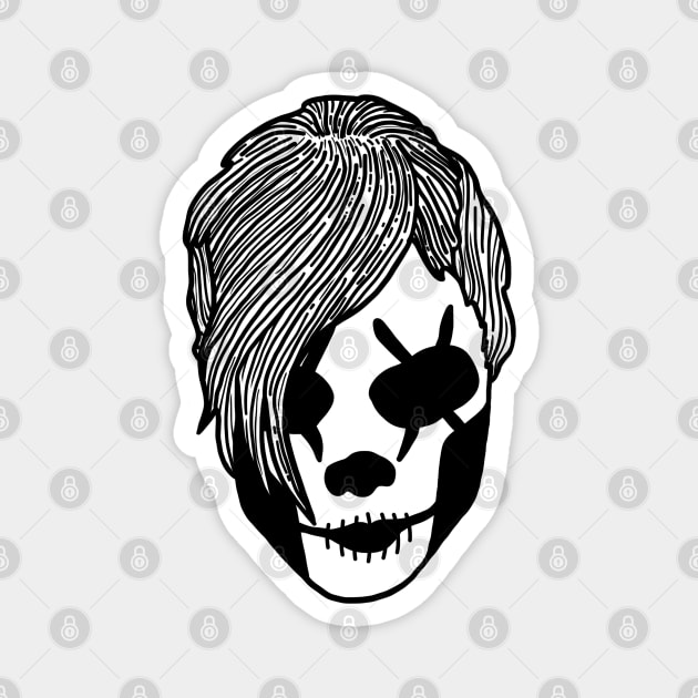 Frank Skull Magnet by Velvet Earth