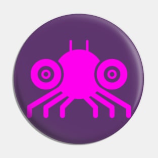 Spidy Hot Pink Pin