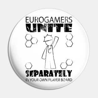 Euro Boardgamers Unite II Pin