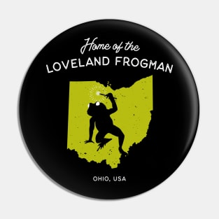 Home of the Loveland Frogman Pin