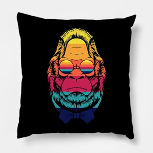 Retro monkey Pillow