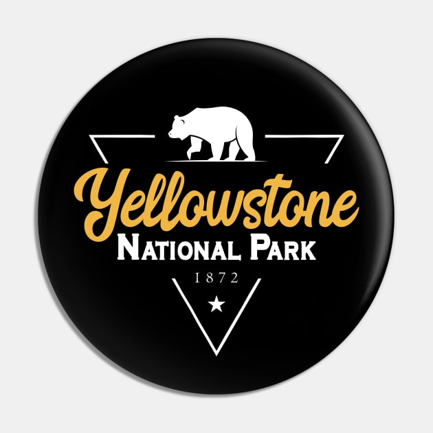 Yellowstone National Park - Since 1872 Pin by BeCreative