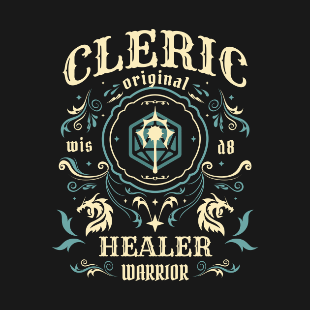 DnD Cleric Class Vintage by Sunburst