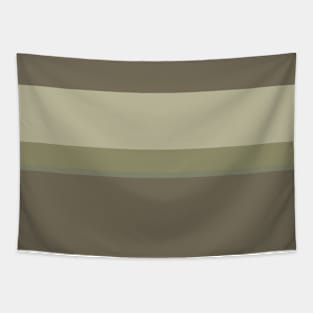 A tremendous impression of Purplish Brown, Grey Brown, Camouflage Green, Putty and Artichoke stripes. Tapestry