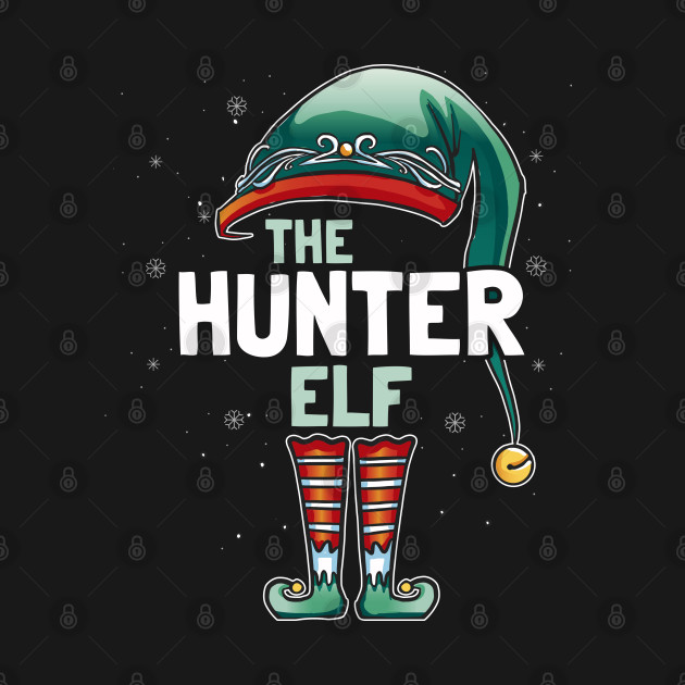 Discover The Hunter Elf Christmas Family Matching Pajama - Christmas Elf - T-Shirt