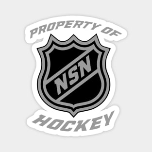 "Property of NSN Hockey" Magnet