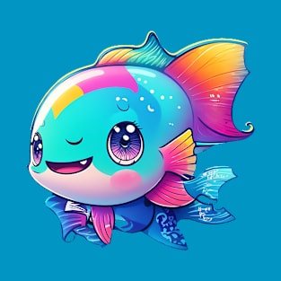 Aquatic Kawaii Wonder T-Shirt