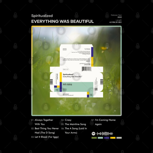 Spiritualized - Everything Was Beautiful Tracklist Album by 80sRetro