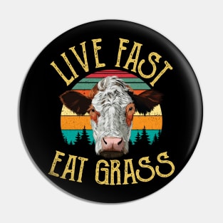 cow lover farmer funny Pin