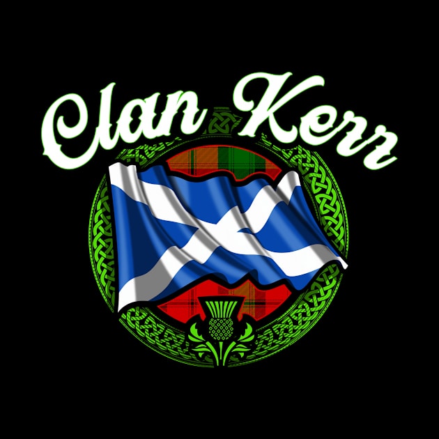 Scottish Flag Clan Kerr by Celtic Folk